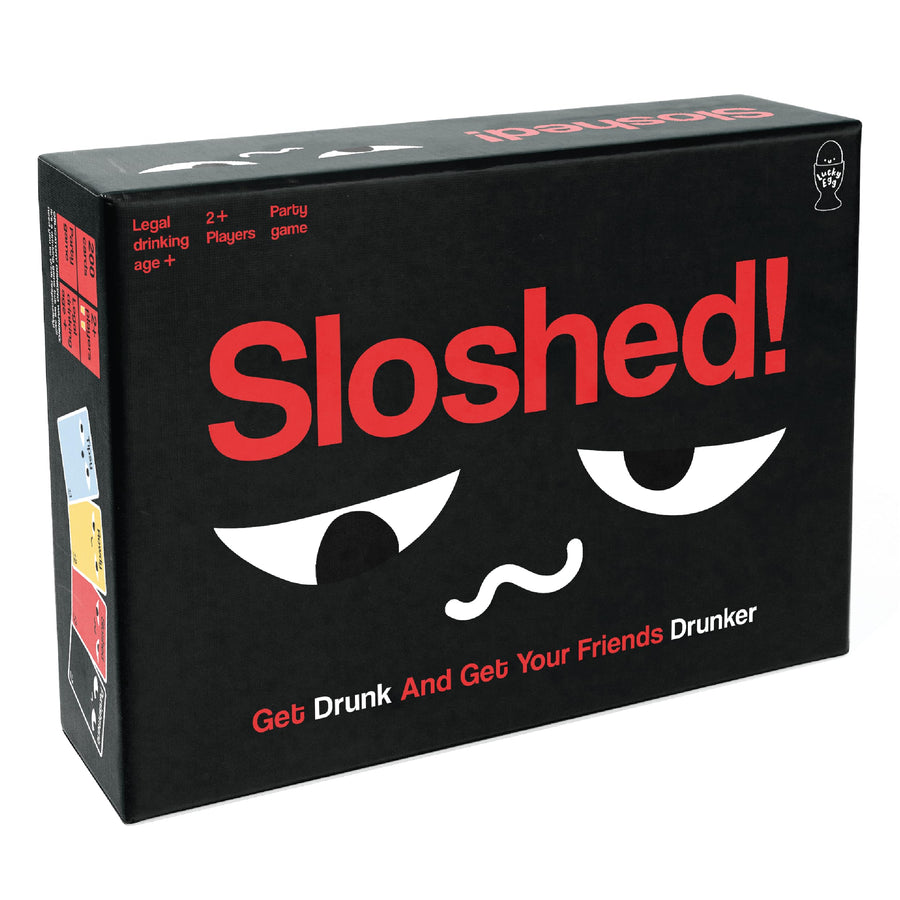 Unforgettable Drinking Games for Adults Party "Sloshed Deluxe" - Hilarious Drinking Game with a Twist