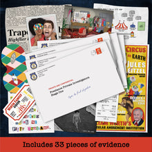 Load image into Gallery viewer, Unsolved Murder Mystery Game - FPI Mystery: Disappearance At Wirth Circus - Crime Solving Detective Game for Adults & Teens