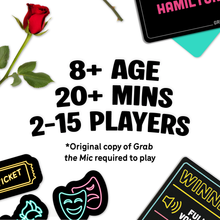 Load image into Gallery viewer, Grab The Mic: Musicals Expansion