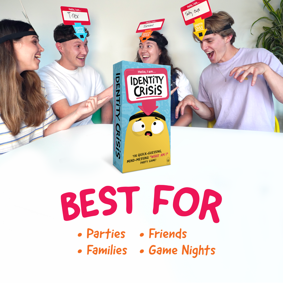 Lucky Egg Identity Crisis - Headband Guessing Game for Family Game Night