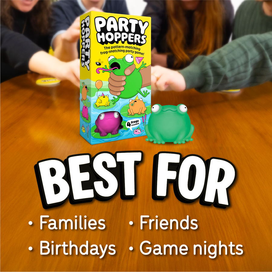 Party Hoppers - Frantic Frog Memory & Matching Game For Family & Adult