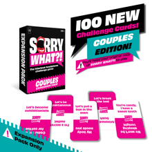 Load image into Gallery viewer, Lucky Egg Sorry What?! Expansion Pack - Couples Edition