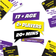 Load image into Gallery viewer, Lucky Egg Sorry What?! Expansion Pack - Insults Edition