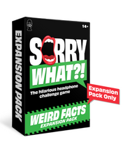 Load image into Gallery viewer, Lucky Egg Sorry What?! Expansion Pack - Weird Facts Edition