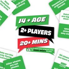 Load image into Gallery viewer, Lucky Egg Sorry What?! Expansion Pack - Weird Facts Edition