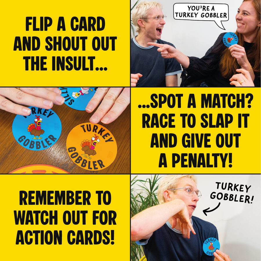 You're A Sticky Beaver - Ridiculous Insult Shouting Game For Adults 17+