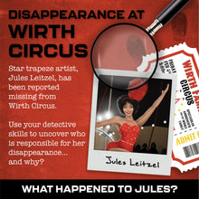 Load image into Gallery viewer, MMC: Disappearance at Wirth Circus
