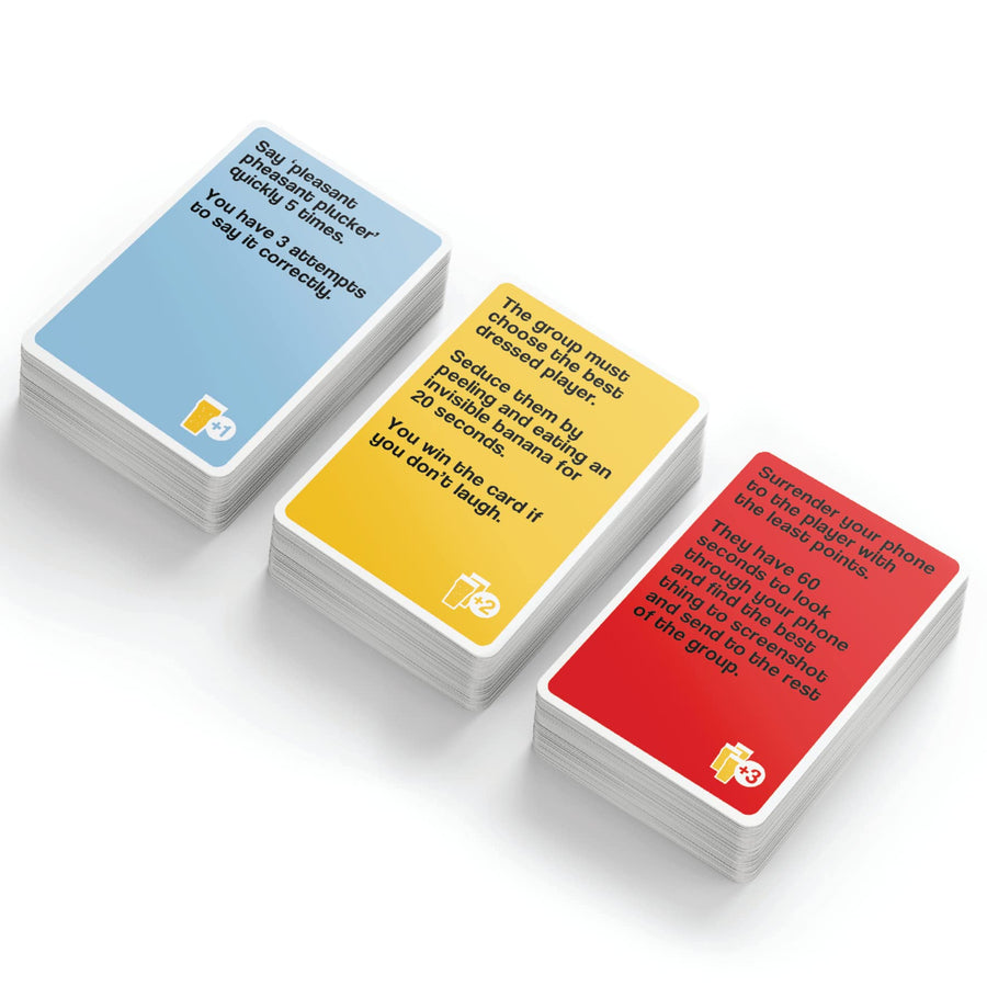 Unforgettable Drinking Games for Adults Party "Sloshed Deluxe" - Hilarious Drinking Game with a Twist