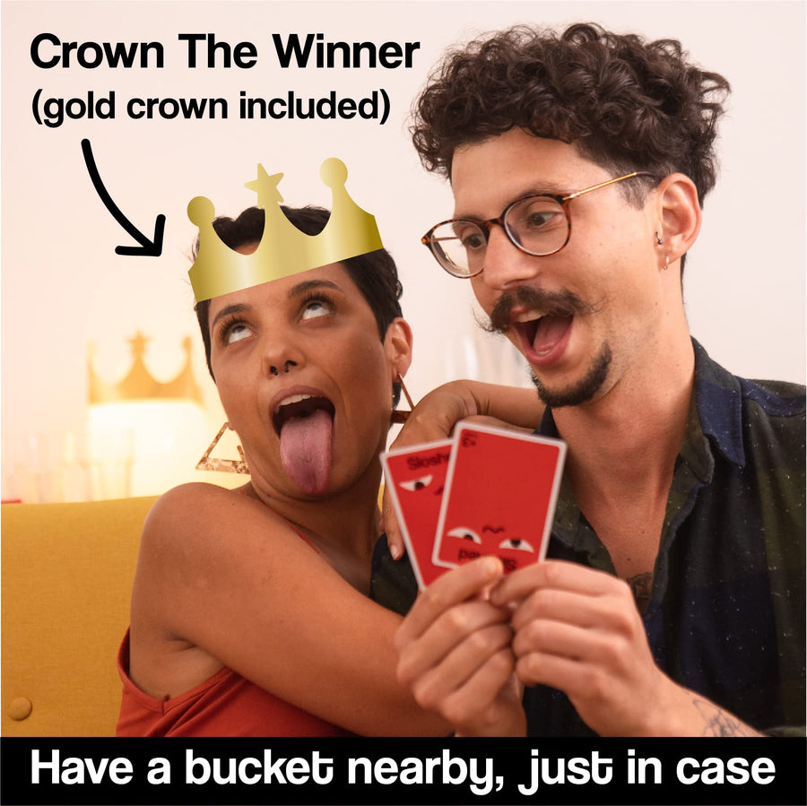Unforgettable Drinking Games for Adults Party "Sloshed Deluxe" - Hilarious Drinking Game with a Twist