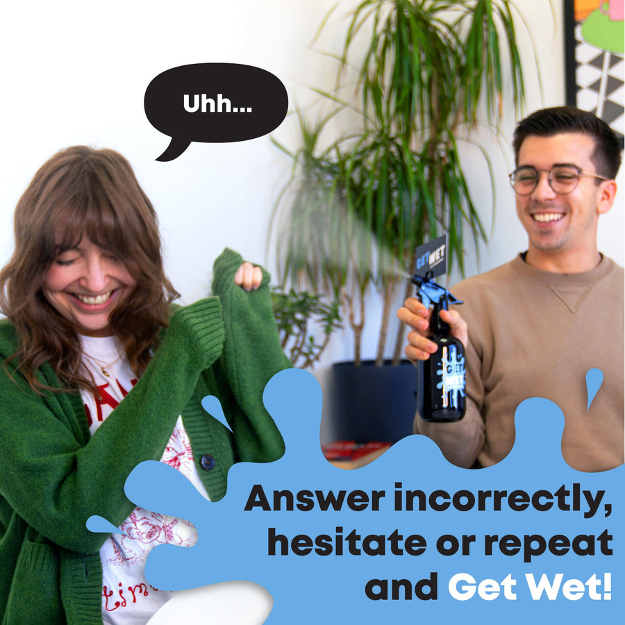 Get Wet: Categories (UK)
