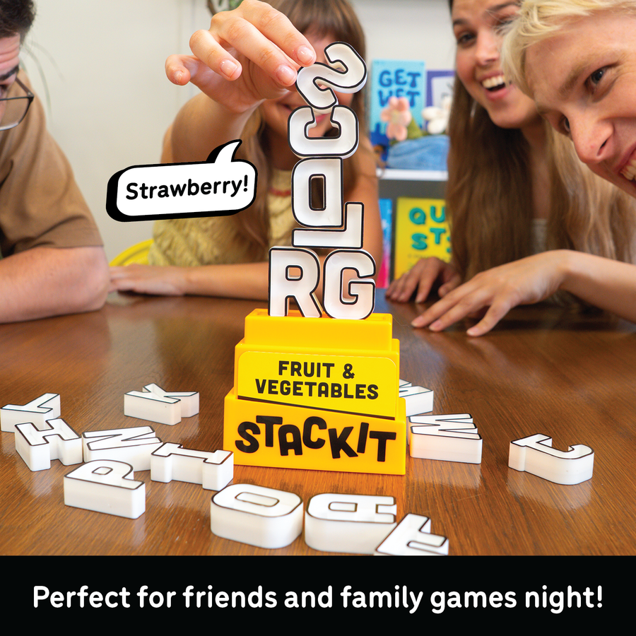 Stack It - Hilarious Stacking Party Game For Family, Kids & Adults