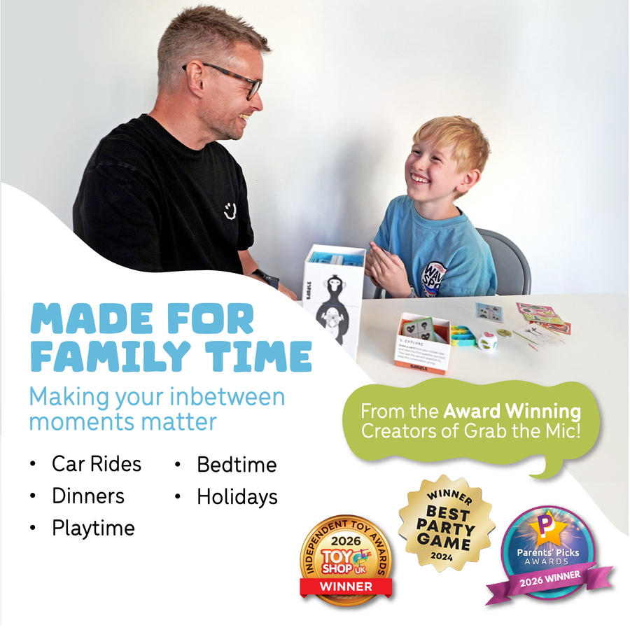 Babble - Conversation Card Game for Kids, Question Card for Family Conversation Inprovement