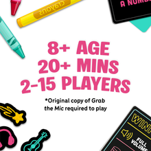 Load image into Gallery viewer, Grab The Mic: Kids Expansion, Kid-Friendly Karaoke Pack
