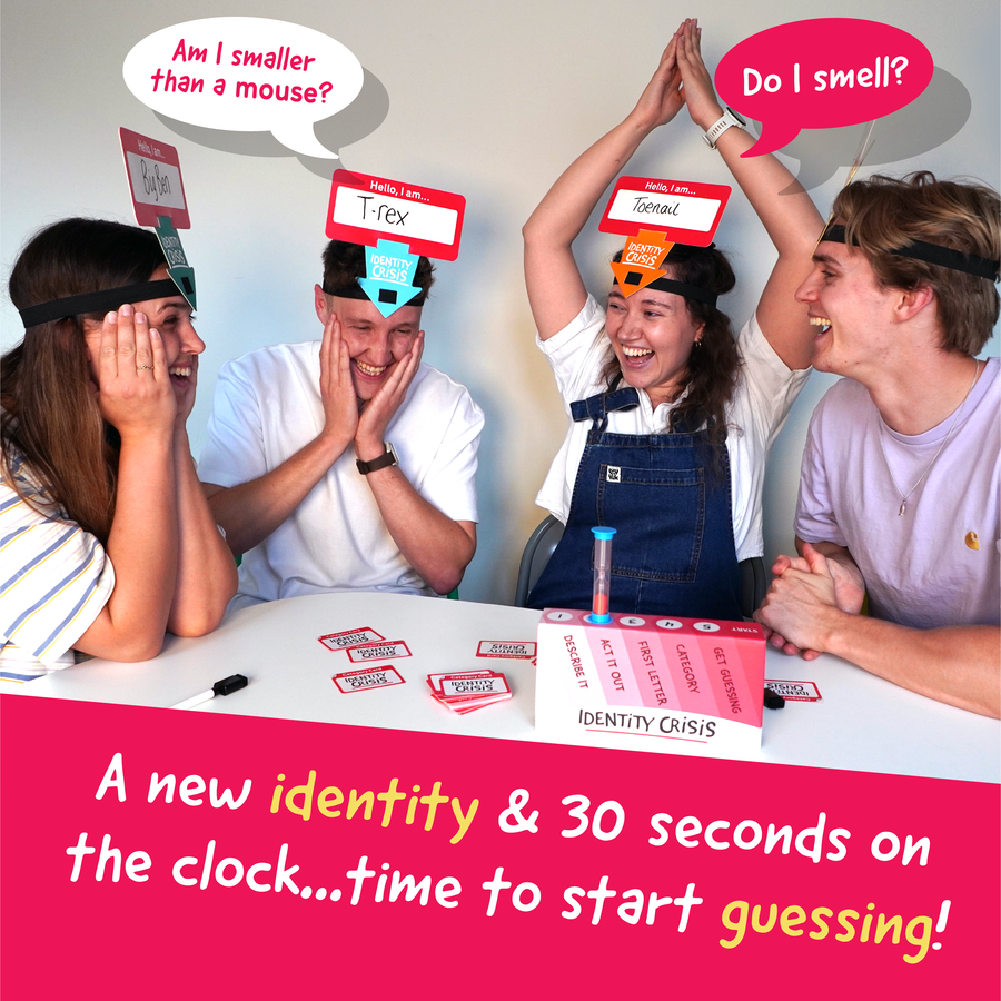 Lucky Egg Identity Crisis - Headband Guessing Game for Family Game Night