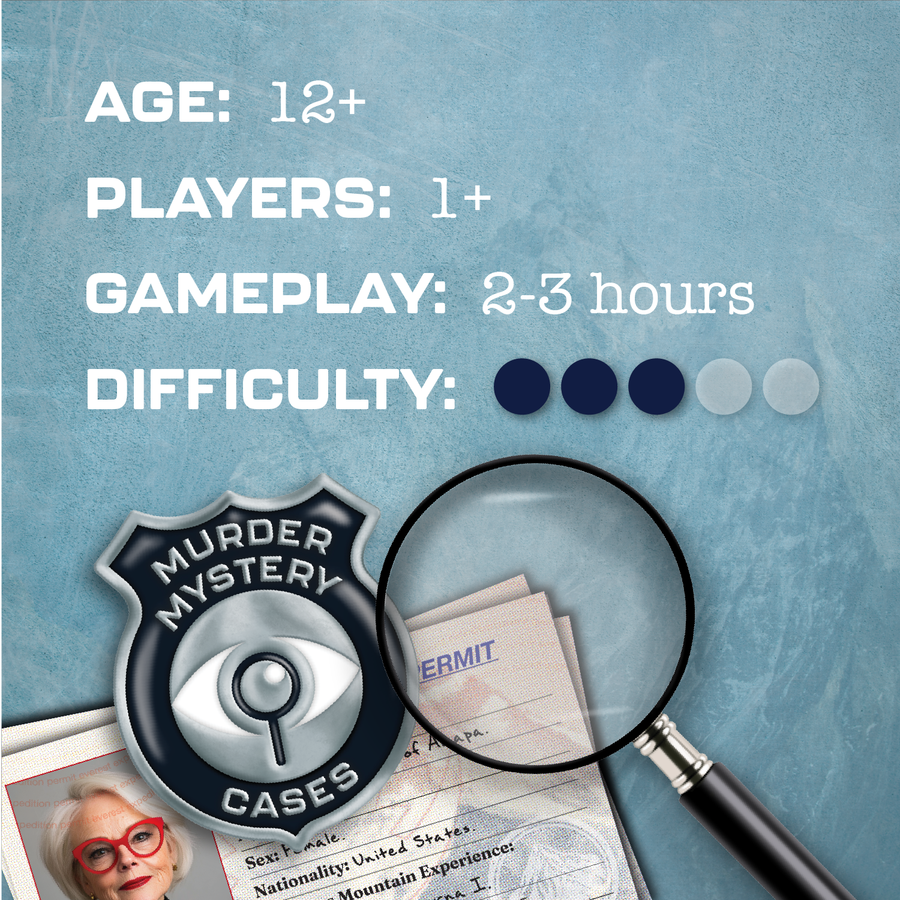 MMC Mount Everest - Murder Mystery Game for Adults on Date/Game Night
