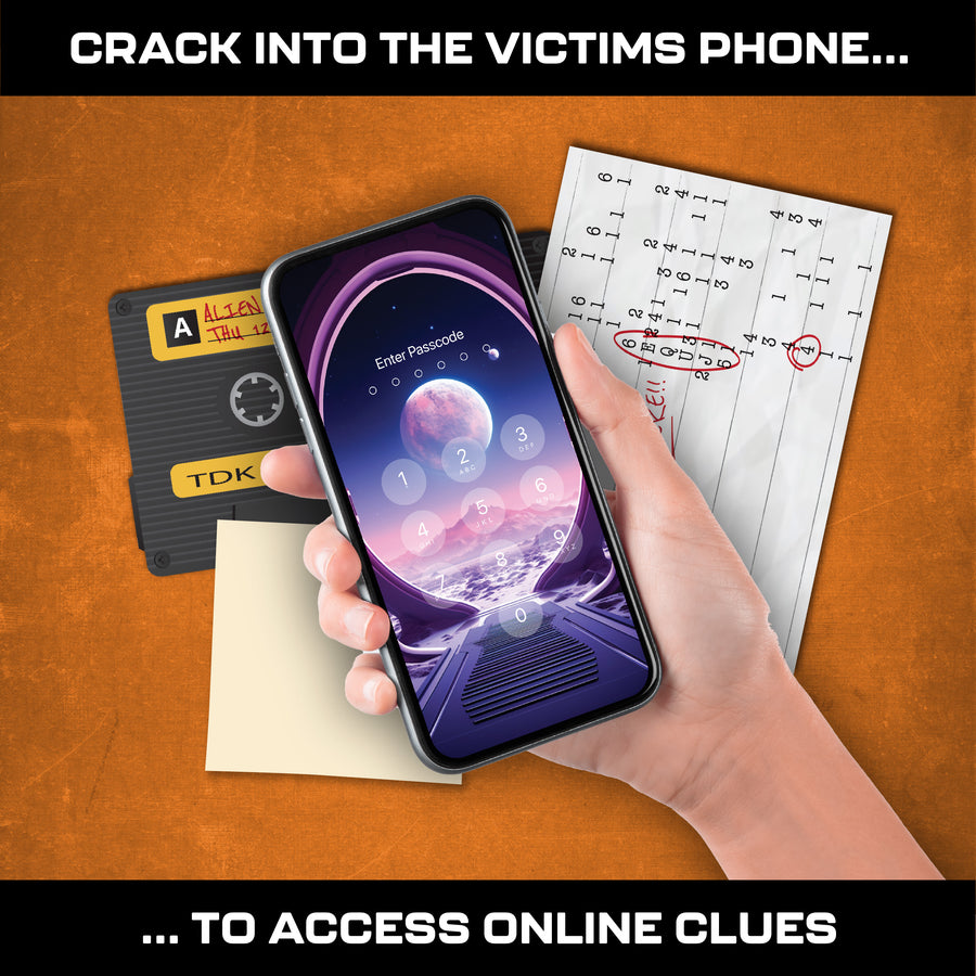 MMC Area 51 - Thrilling Murder Mystery Game for Adults on Date/Game Night