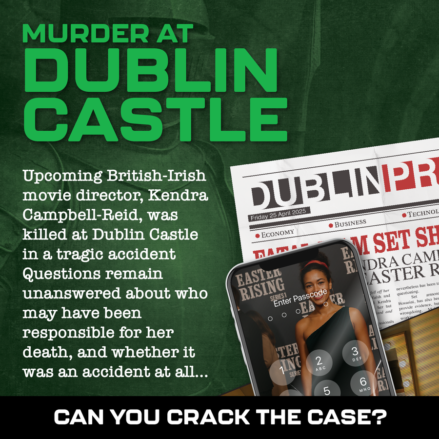 Lucky Egg MMC Dublin Castle – Murder Mystery Game for Adults & Teens