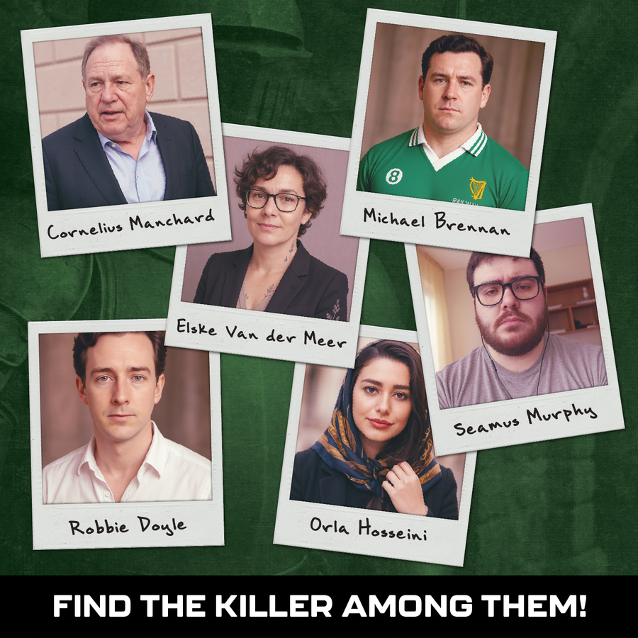 Lucky Egg MMC Dublin Castle – Murder Mystery Game for Adults & Teens