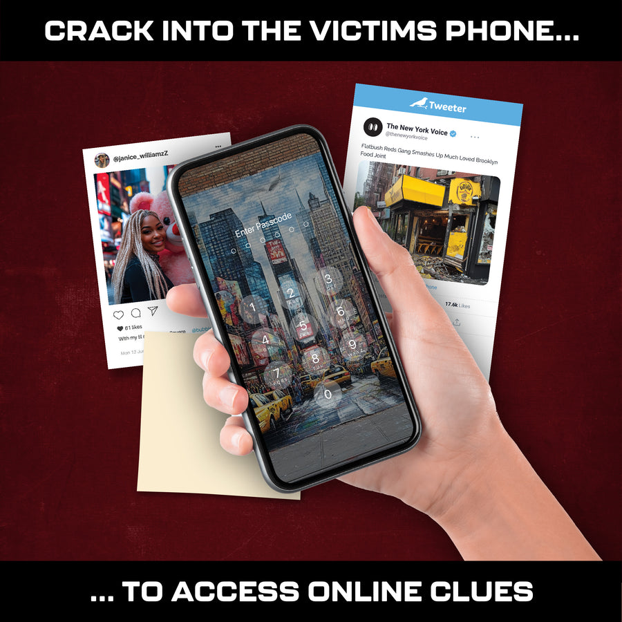 MMC Times Square - Murder Mystery Game for Adults on Date/Game Night