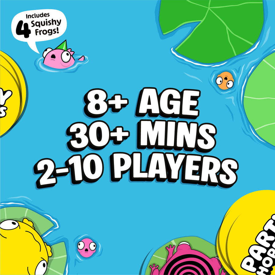 Party Hoppers - Frantic Frog Memory & Matching Game For Family & Adult