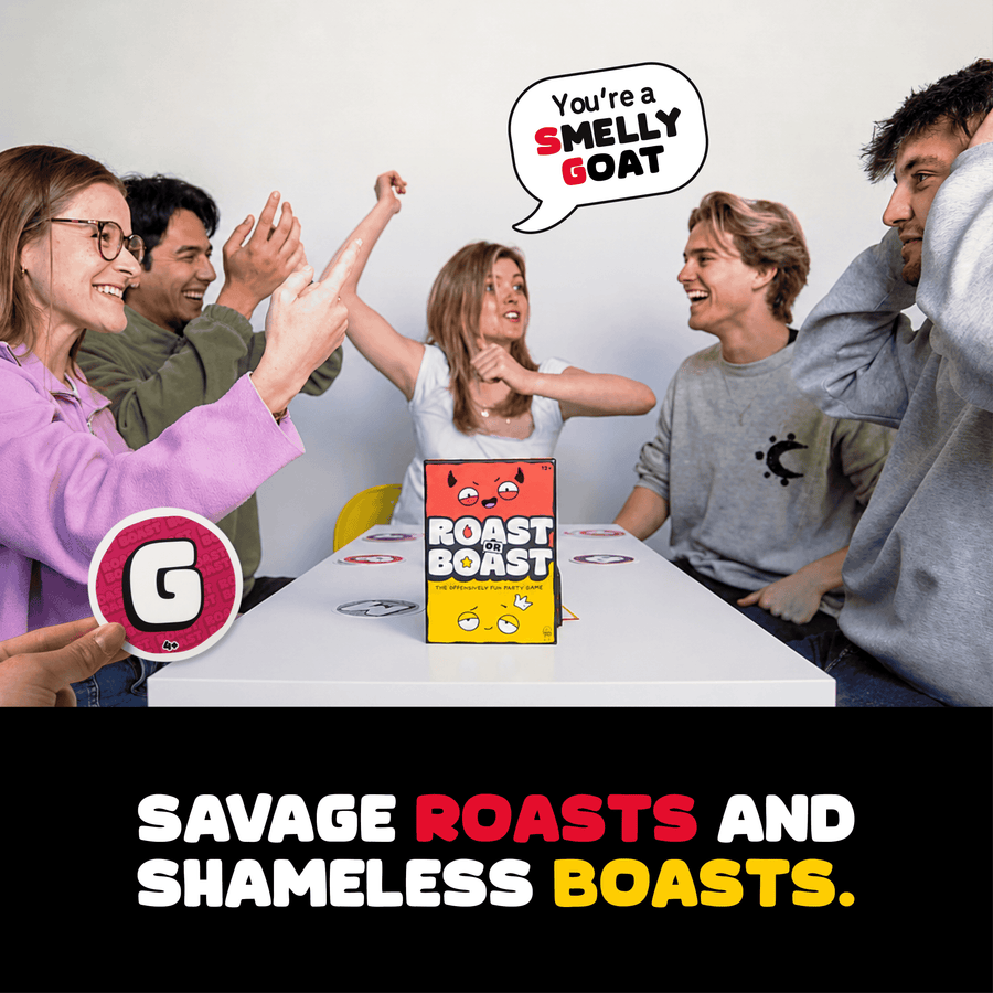 Roast or Boast - Offensively Fun Party Card Game for Adults & Teens