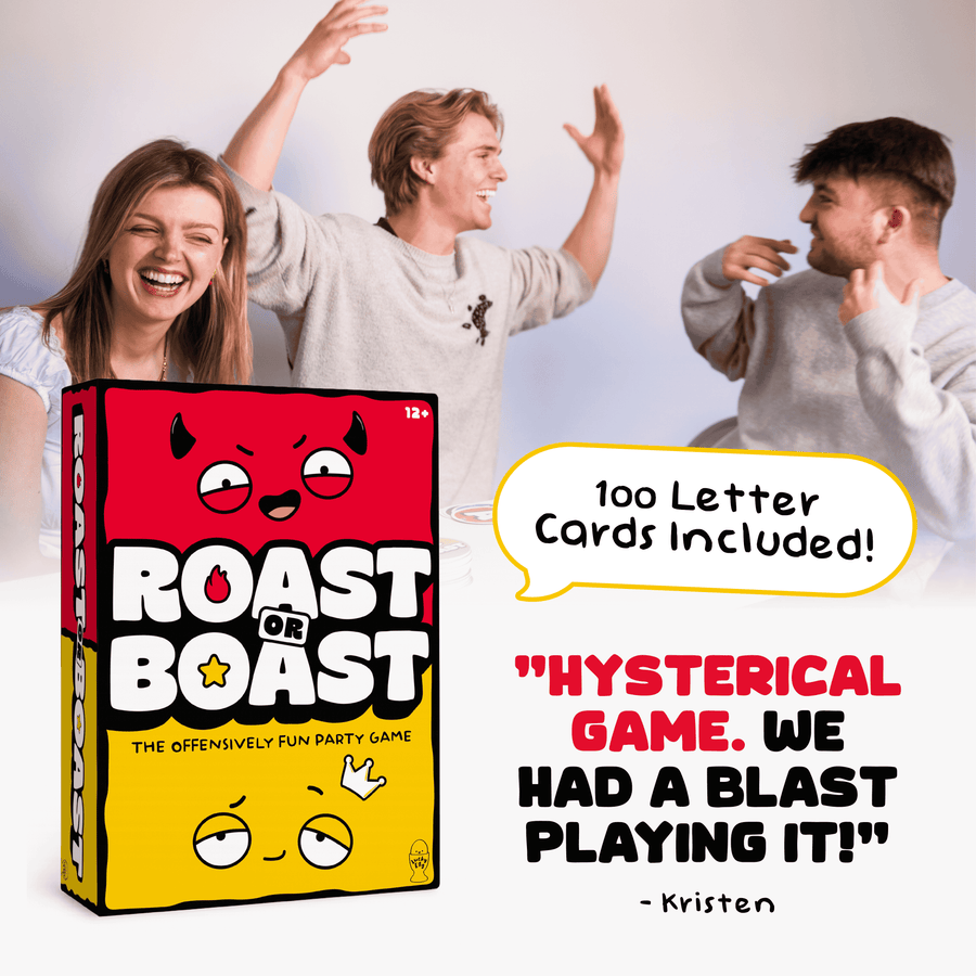 Roast or Boast - Offensively Fun Party Card Game for Adults & Teens