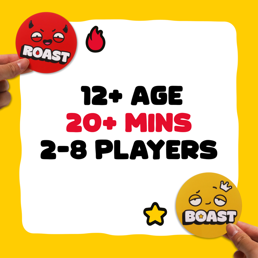 Roast or Boast - Offensively Fun Party Card Game for Adults & Teens