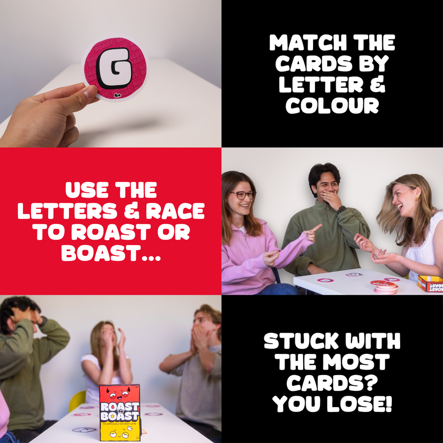 Roast or Boast - Offensively Fun Party Card Game for Adults & Teens
