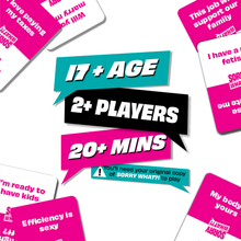 Load image into Gallery viewer, Lucky Egg Sorry What?! Expansion Pack - Couples Edition
