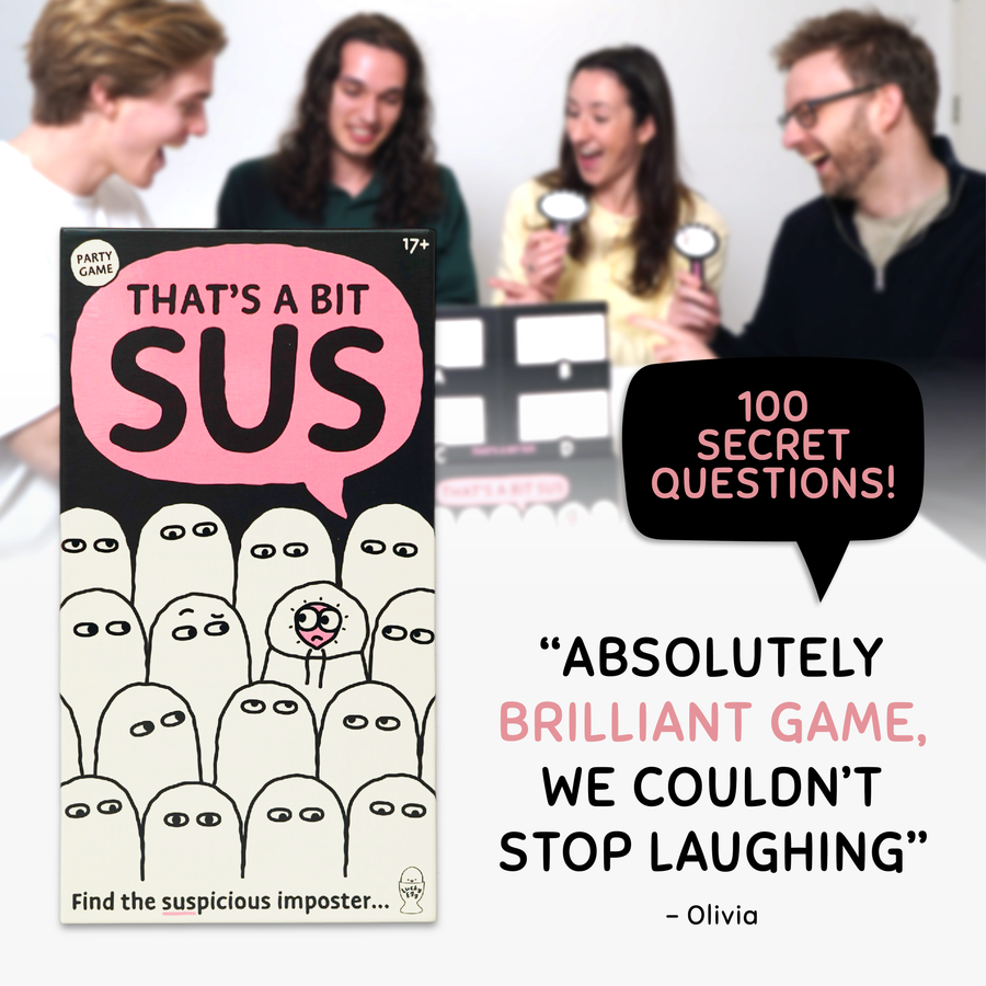 That's A Bit Sus - Spot the Imposter! - Suspicious Bluffing Board Game