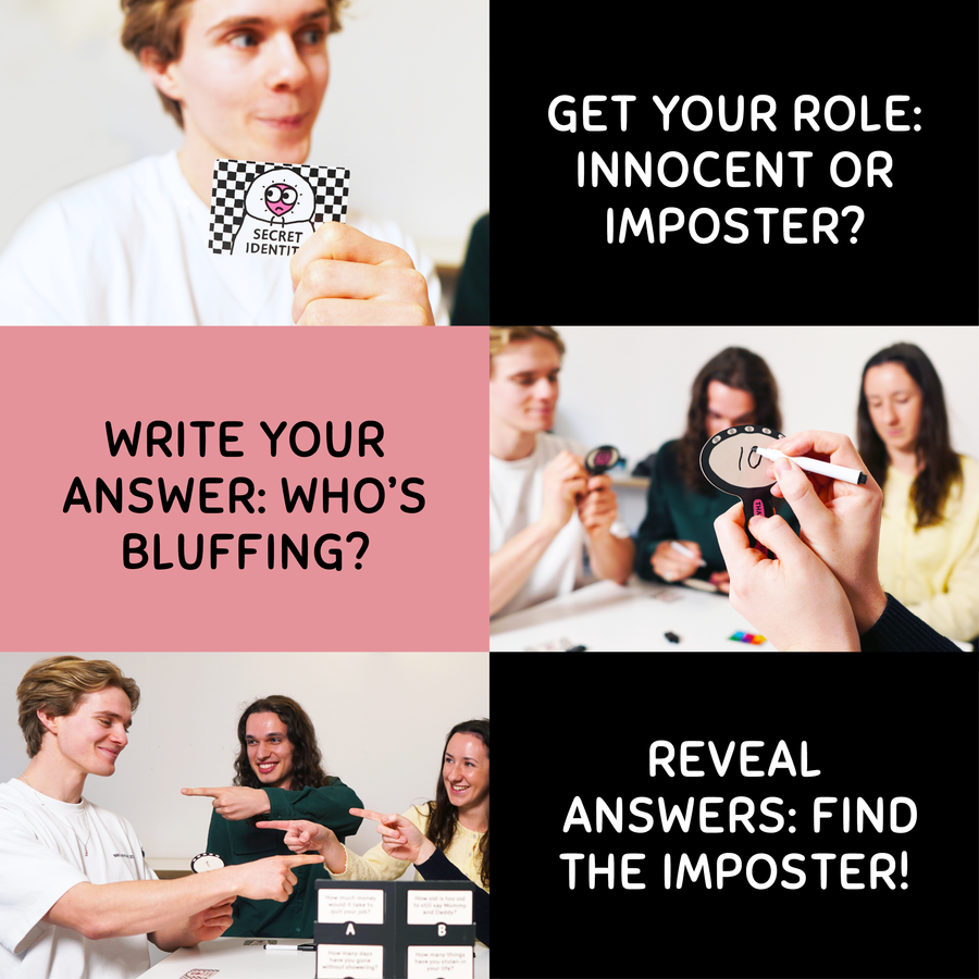 That's A Bit Sus - Spot the Imposter! - Suspicious Bluffing Board Game