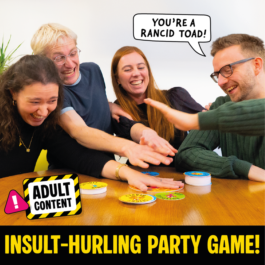 You're A Sticky Beaver - Ridiculous Insult Shouting Game For Adults 17+