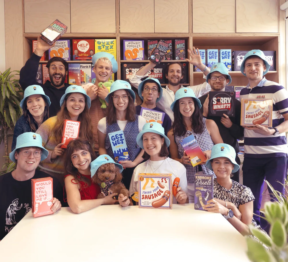 The Lucky Egg team in our Soho office